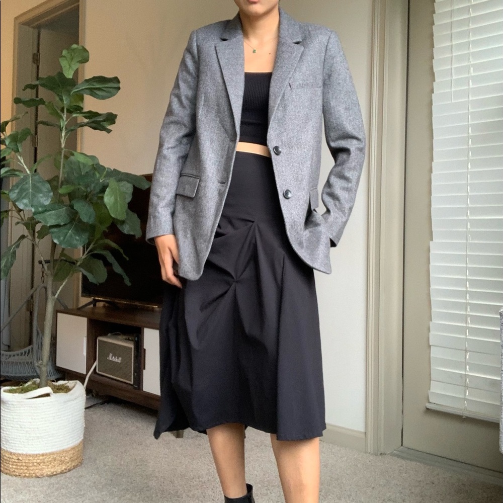 everlane wool blazer
